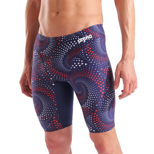 Arena M Arena Fireflow Swim Jammer D 8 navy/team redwhiteblue Herren Produktbild 1