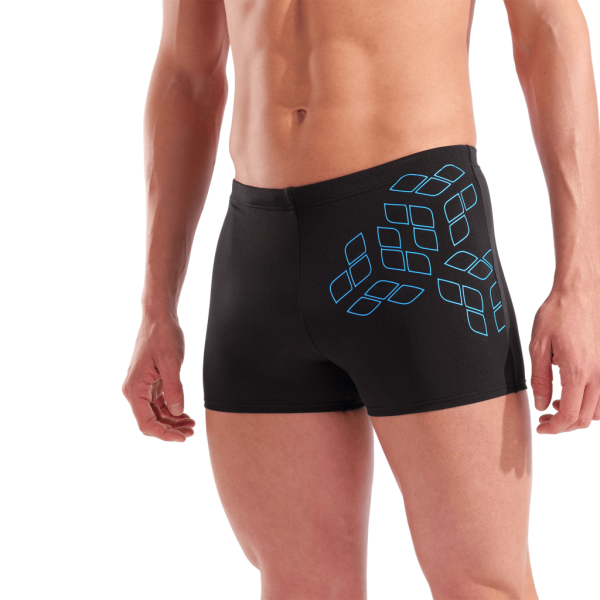 Arena M Arena Kikko Graphic Swim Short D 7 black/turquoise Herren Produktbild 1