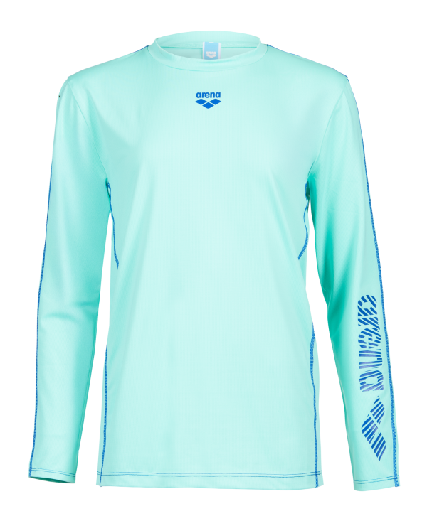 Arena Unisex Jr Arena L/S Swim Shirt 164 water Unisex Produktbild 1