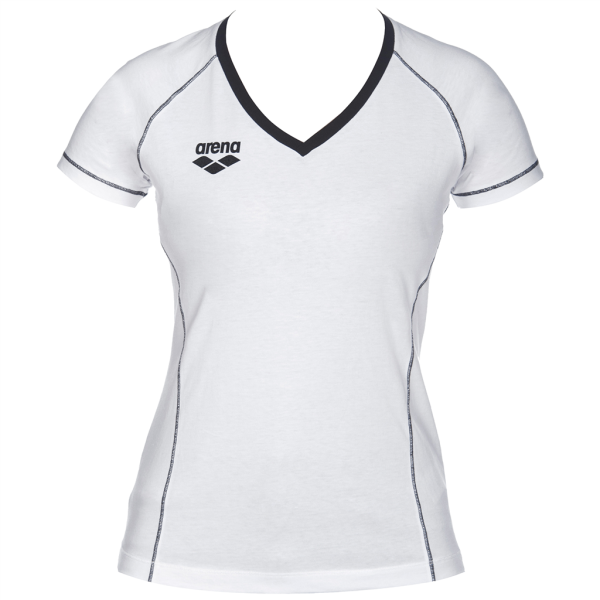 Arena W Tl S/S Tee XS/36 white Damen