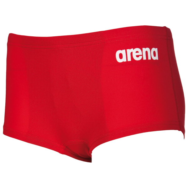 Arena B Solid Squared Short Jr 116 red/white Jungen Produktbild 1