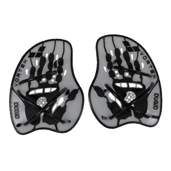 Arena Vortex Evolution Hand Paddle L silver/black