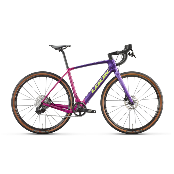 Look Bike 765 RS Gravel APEX ETAP AXS 55cm / L pink / purple satin