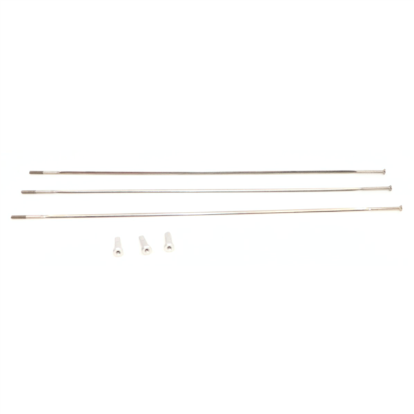 Zipp Spoke and Nipple 236mm CX-Ray Straight Pull Qty 3 one size silver