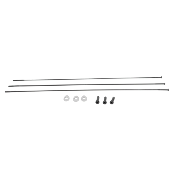 Zipp Spoke and Nipple 272mm CX-Sprint StraightPull Qty3 one size black