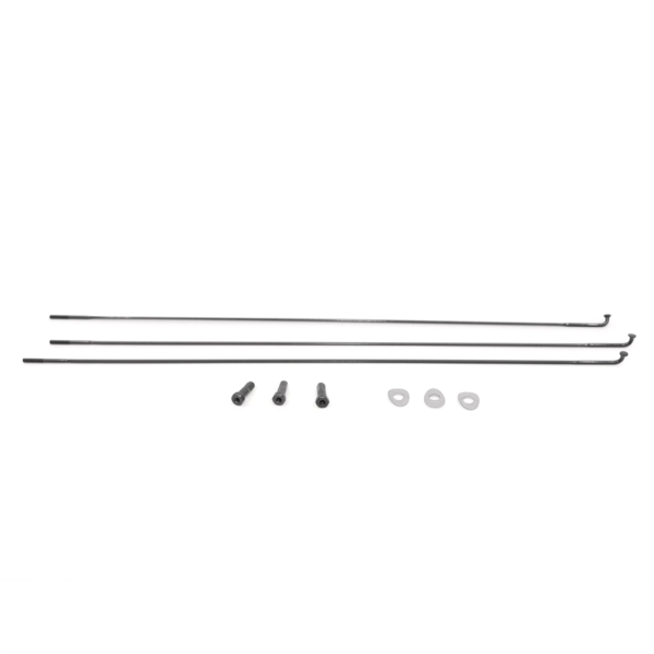 Zipp Spoke and Nipple 274mm CX-Sprint J-Bend Qty 3 one size black