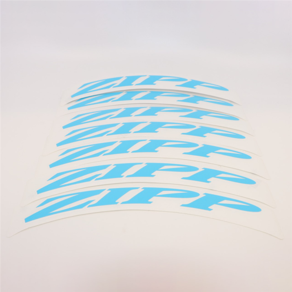 Zipp Wheel Decal Kit Zipp 202 DiscBrake SingleRim blue one size blue