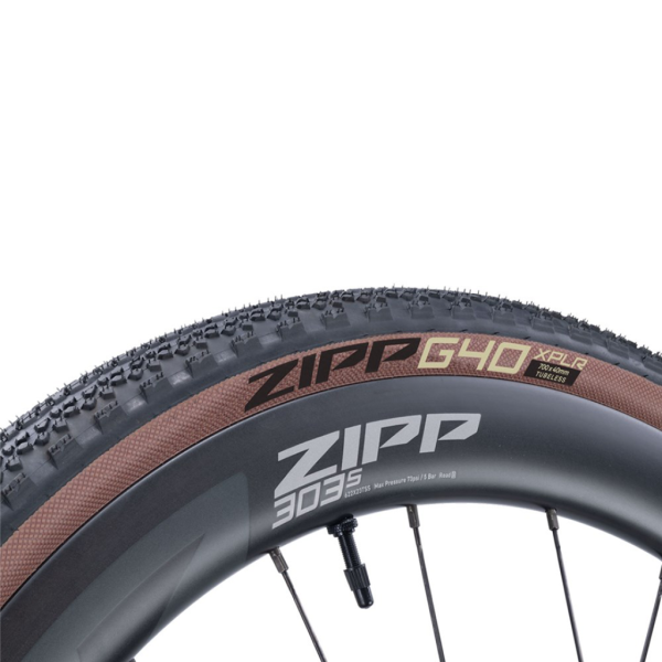 Zipp Tire G40 XPLR Clincher Puncture Resistant 700x40c black tan sidewall