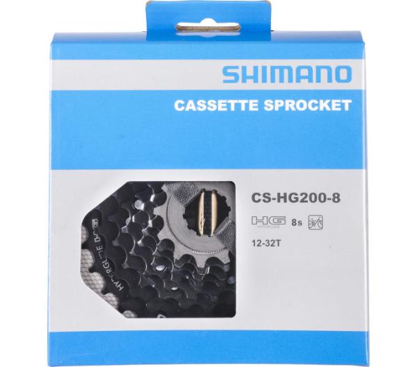 SHIMANO Kassette CS-HG200 8-fach 12-32 Z&auml;hne Produktbild 1