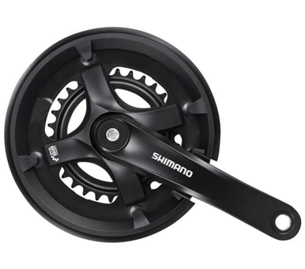 SHIMANO Kurbelgarnitur  FC-TY501 7-fach/8-fach 175 mm 46-30 Z&auml;hne
