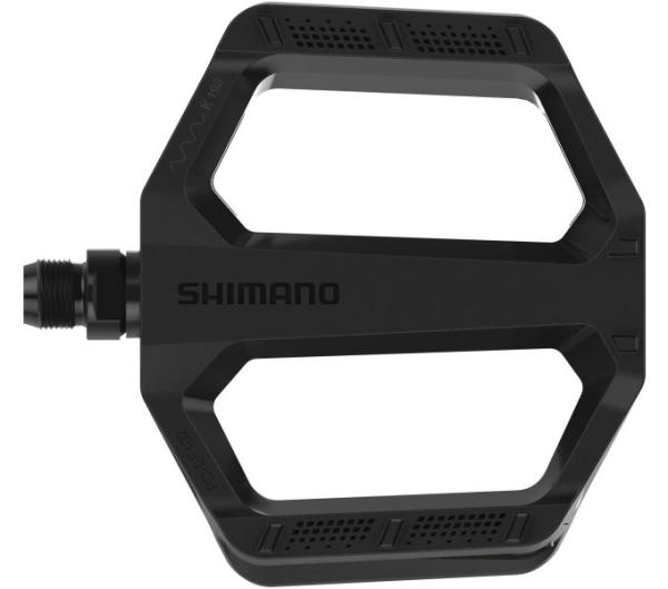 SHIMANO Pedal PD-EF102 Schwarz, Flat Produktbild 1