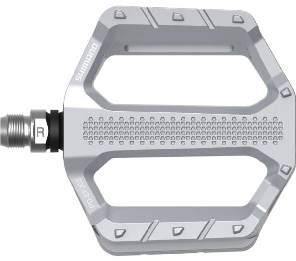 SHIMANO Pedal PD-EF202 Silber Flat Produktbild 1