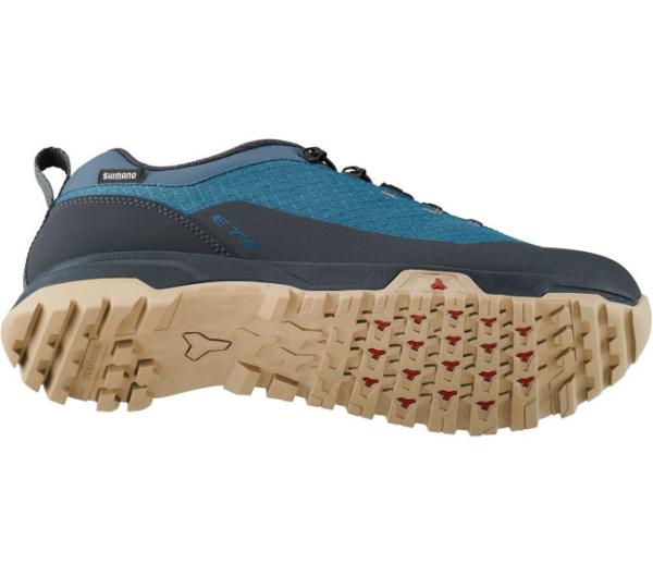 SHIMANO SHIMANO Fahrradschuhe ET501 Herren/Damen MTB FLATPEDAL Gr&ouml;&szlig;e 41 Blau Produktbild 3
