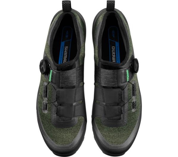 SHIMANO SHIMANO Fahrradschuhe ET701 Herren/Damen MTB FLATPEDAL Gr&ouml;&szlig;e 43 Gr&uuml;n Produktbild 1