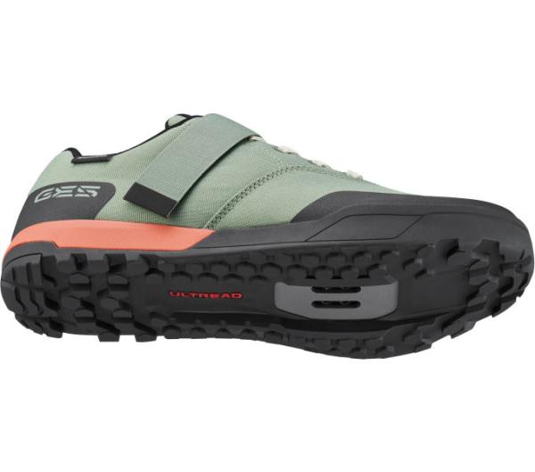 SHIMANO SHIMANO Fahrradschuhe GE500 Herren/Damen MTB SPD Gr&ouml;&szlig;e 38 Gr&uuml;n Produktbild 3