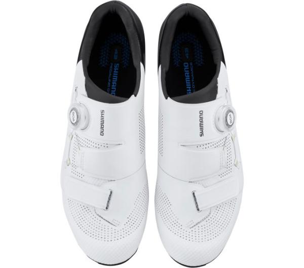 SHIMANO SHIMANO Fahrradschuhe RC502 Damen/Herren Road SPD-SL Gr&ouml;&szlig;e 44 Wei&szlig; Produktbild 1