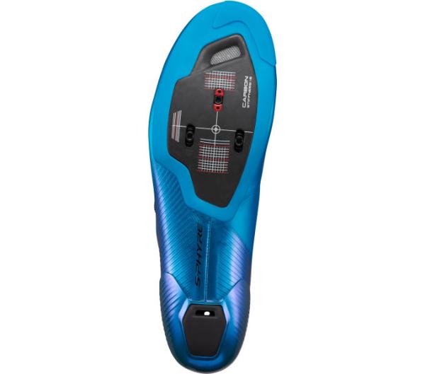 SHIMANO SHIMANO Fahrradschuhe RC903 Damen/Herren Road SPD-SL Gr&ouml;&szlig;e 42 breit Blau Produktbild 2