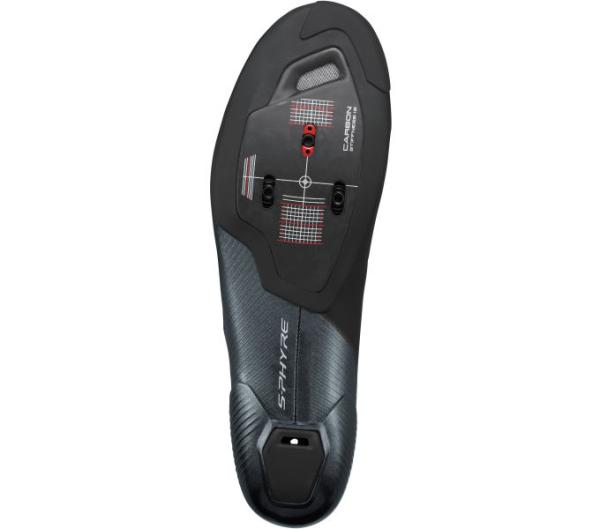 SHIMANO SHIMANO Fahrradschuhe RC903 Damen/Herren Road SPD-SL Gr&ouml;&szlig;e 44 breit Schwarz Produktbild 2