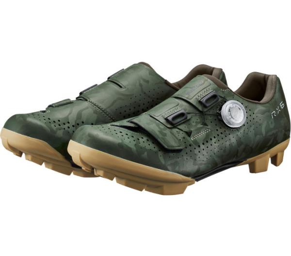SHIMANO SHIMANO Fahrradschuhe RX600 Herren/Damen Gravel SPD Gr&ouml;&szlig;e 39 Gr&uuml;n Produktbild 4