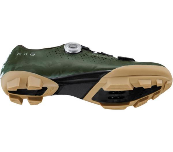 SHIMANO SHIMANO Fahrradschuhe RX600 Herren/Damen Gravel SPD Gr&ouml;&szlig;e 41 Gr&uuml;n Produktbild 3