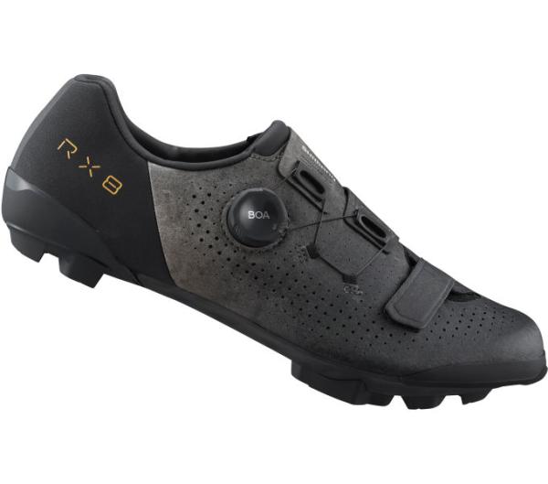 SHIMANO SHIMANO Fahrradschuhe RX801 Herren/Damen Gravel SPD Gr&ouml;&szlig;e 46 Schwarz