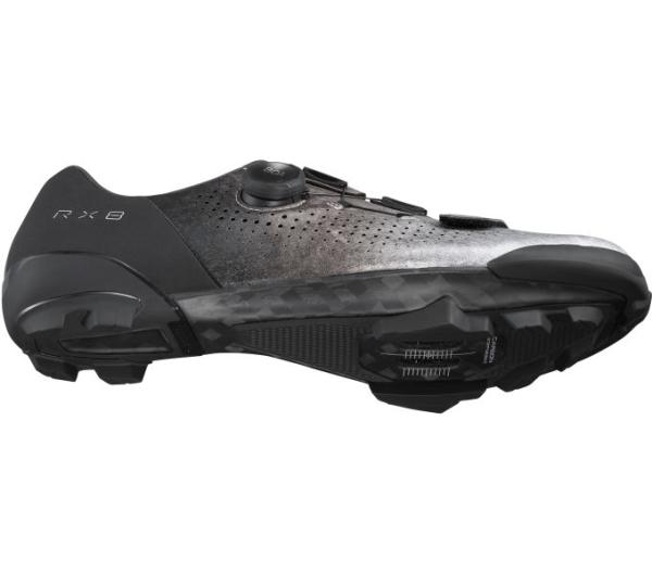 SHIMANO SHIMANO Fahrradschuhe RX801 Herren/Damen Gravel SPD Gr&ouml;&szlig;e 38 Silber Produktbild 3
