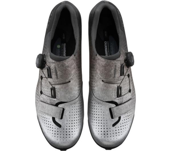 SHIMANO SHIMANO Fahrradschuhe RX801 Herren/Damen Gravel SPD Gr&ouml;&szlig;e 39 Silber Produktbild 1