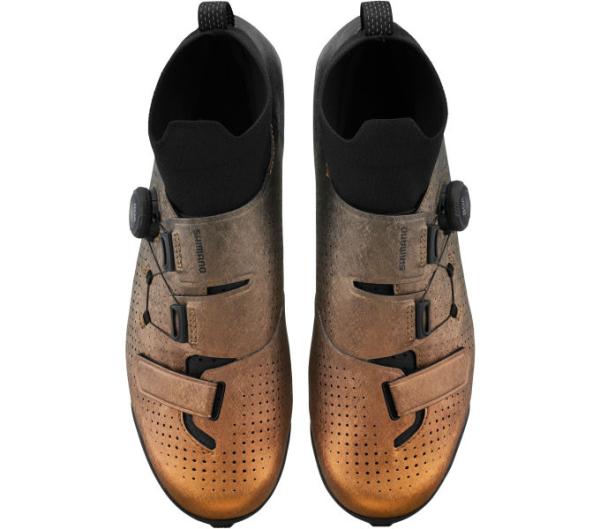 SHIMANO SHIMANO Fahrradschuhe RX801R Herren/Damen Gravel SPD Gr&ouml;&szlig;e 47 Orange Produktbild 1