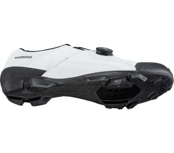 SHIMANO SHIMANO Fahrradschuhe XC300 Herren/Damen MTB SPD Gr&ouml;&szlig;e 46 Wei&szlig; Produktbild 3