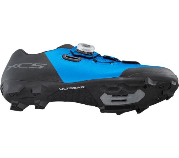 SHIMANO SHIMANO Fahrradschuhe XC502 Herren/Damen MTB SPD Gr&ouml;&szlig;e 46 breit Blau Produktbild 3