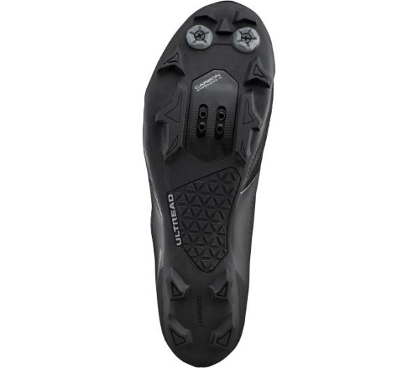 SHIMANO SHIMANO Fahrradschuhe XC702 Herren/Damen MTB SPD Gr&ouml;&szlig;e 48 breit Schwarz Produktbild 2