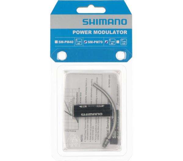 SHIMANO Power-Modulator SM-PM70, Aluminium, 90&deg;, Schwarz,