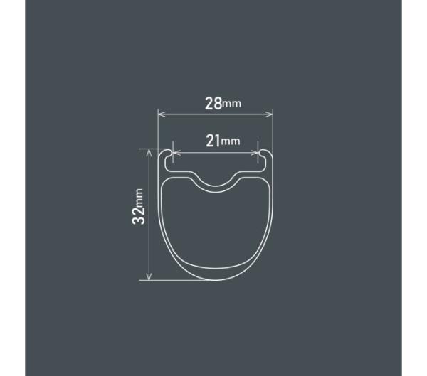 SHIMANO Laufradsatz WH-RS710 C32 TL Produktbild 2