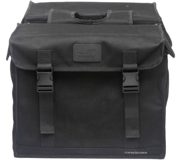 New Looxs Doppelpacktasche Canvas Camping Basic Black Produktbild 1