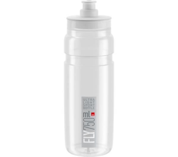 ELITE ELITE Trinkflasche Fly Transparent-Grau 750 ml