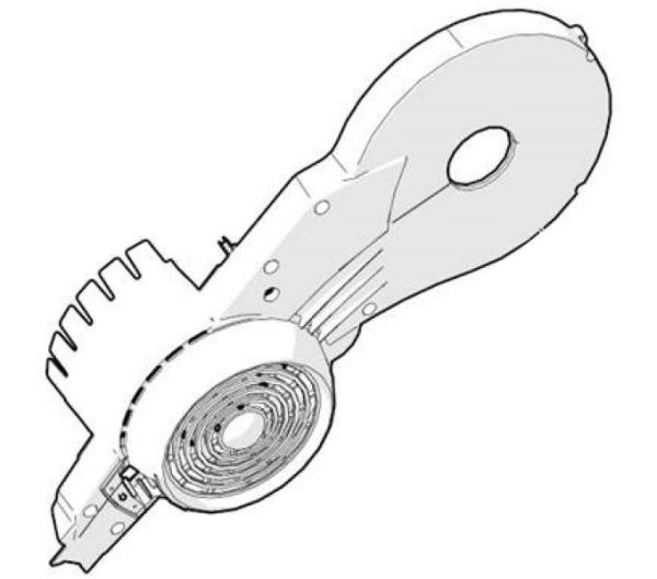 ELITE Geh&auml;use Turbo Muin Rechts