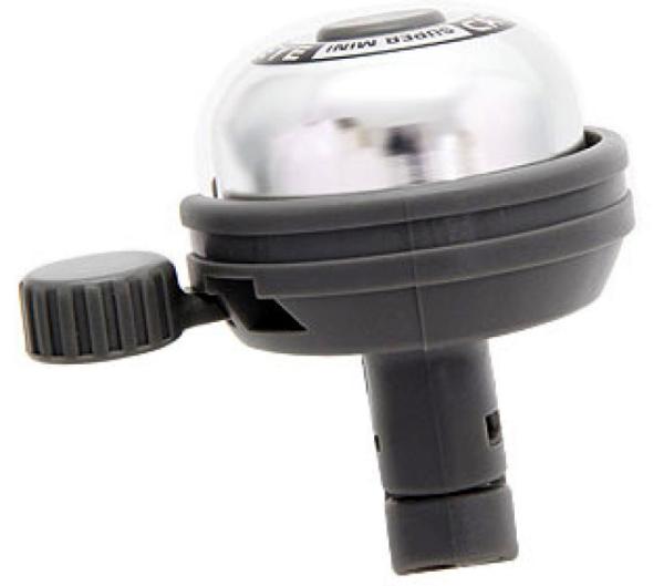 CATEYE CATEYE Klingel Super Mini Bell PB-600 Silber Produktbild 1