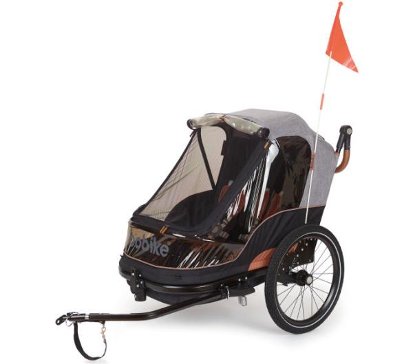 Bobike Bobike Kinderanh&auml;nger Trailer Moobe Grey