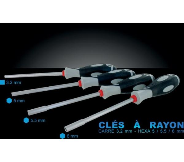 VAR Speichenschl&uuml;ssel RP-26400 5,5 mm Campagnolo- und Mavic Cosmic Felgen Produktbild 1