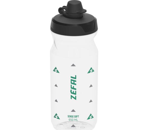 Z&eacute;fal Trinkflasche Sense Soft No-Mud Transparent 650 ml
