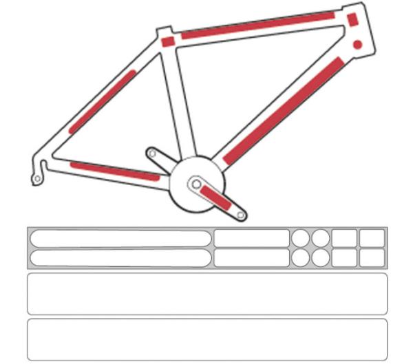 Z&eacute;fal Rahmenschutzfolie Skin Armor Set L gl&auml;nzend