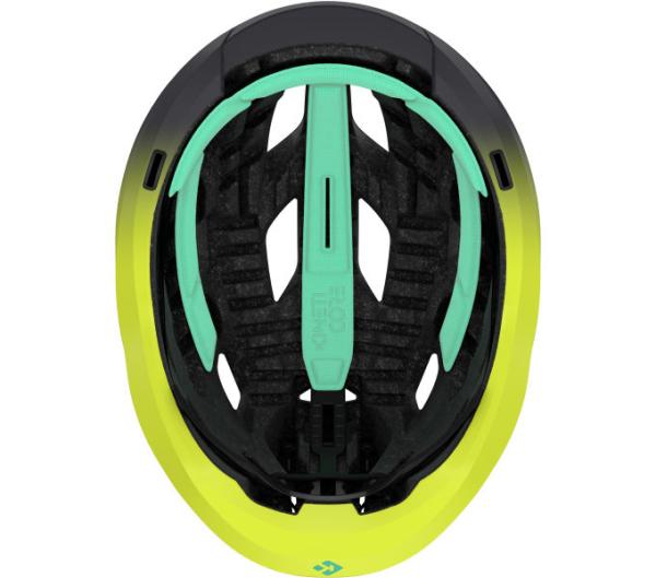 LAZER LAZER Helm Strada KinetiCore Road Matte Dark Grey Flash Yellow (S) Produktbild 5