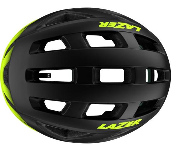 LAZER LAZER Helm Tonic KinetiCore Road Flash Yellow Matte Black (M) 55-59 cm Produktbild 4
