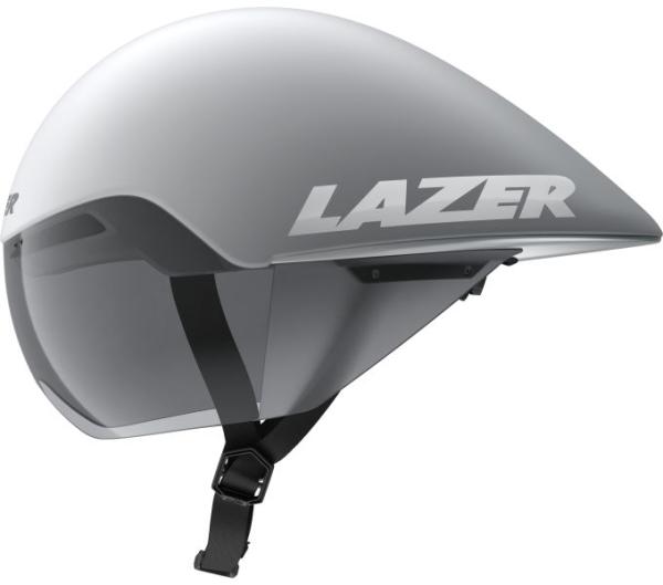 LAZER LAZER Helm Volante KinetiCore Triathlon/Zeitfahren Matte White Silver (S) 52-56 Produktbild 3