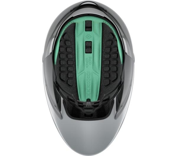 LAZER LAZER Helm Volante KinetiCore Triathlon/Zeitfahren Matte White Silver (S) 52-56 Produktbild 5