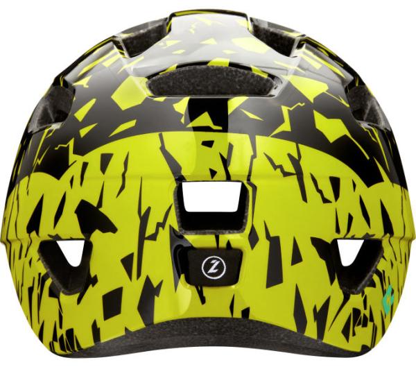 LAZER LAZER Helm Nutz KinetiCore Kids & Junior Black Flash Yellow Unisize 50-56 cm Produktbild 2