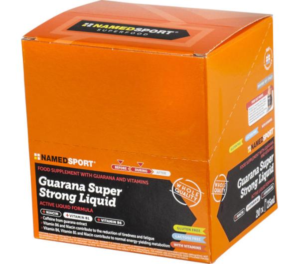 NAMEDSPORT NAMEDSPORT Energy Shot GUARANA SUPER STRONG LIQUID 20 x 25 ml Produktbild 2