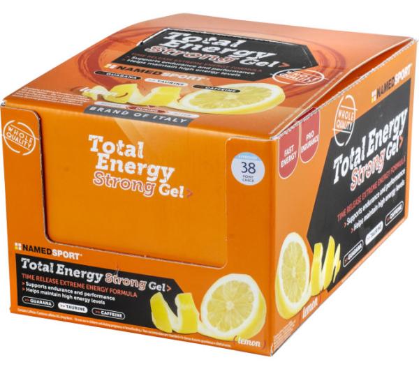 NAMEDSPORT NAMEDSPORT Energie-Gel TOTAL ENERGY STRONG GEL Zitrone 24 x 40 ml Produktbild 1