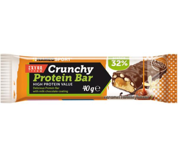 NAMEDSPORT NAMEDSPORT Proteinriegel CRUNCHY PROTEIN BAR Karamell Vanille 24 x 40 g