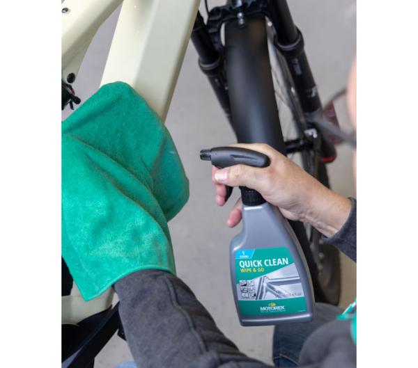 MOTOREX MOTOREX Fahrradreiniger QUCIK CLEAN 1x 500 ml Spr&uuml;hflasche Produktbild 2
